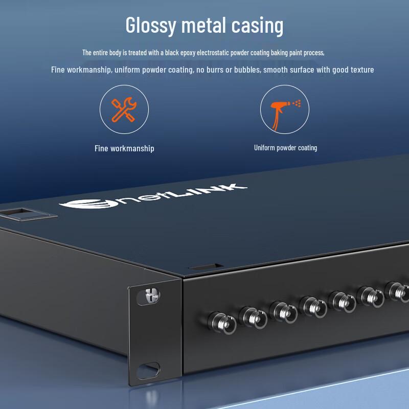 netLINK 24-Port FC Single-Mode Fiber Optic Distribution Frame