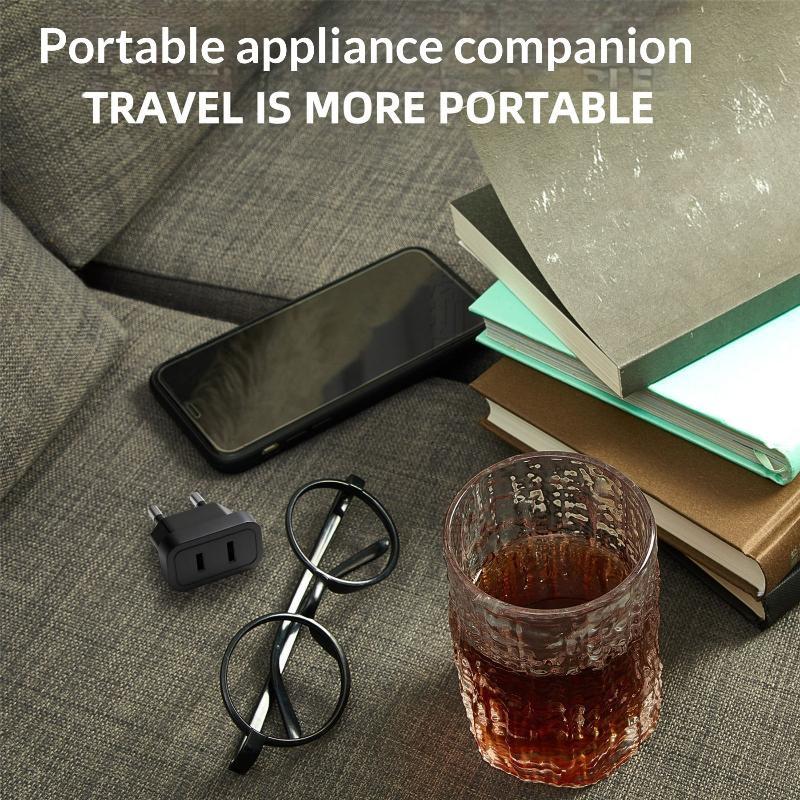 1Pcs Usa Japan To South Korea Russia Europe European Regulation Charge Converter 2.5A Us To Eu Plug Outlet Power Socket Adapter