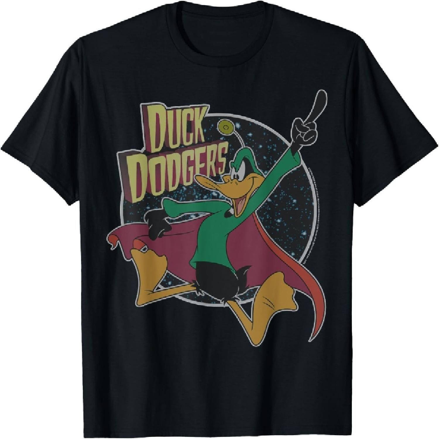 Винтажная футболка с портретом Даффи Дака из Looney Tunes S