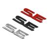 3D Metal SE XSE Logo Rear Trunk Emblem Badge Decals Sticker For Toyota Camry Sienna Highlander Corolla Car Styling Accessories