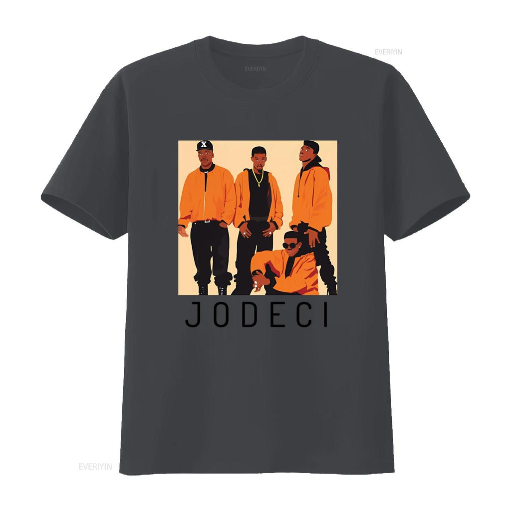 Jodeci T Shirt 90s R B Jersey Vintage Washed Versatile Fashion Streetwear Designer Clothes Top For Everyday Wear Stretched