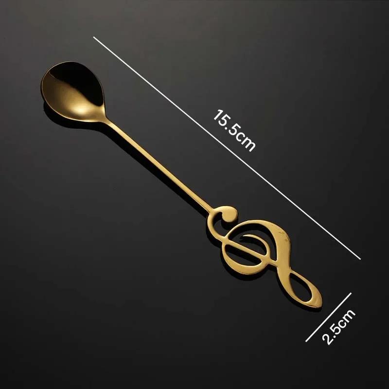 Ложка для размешивания кофе из нержавеющей стали — фото 8