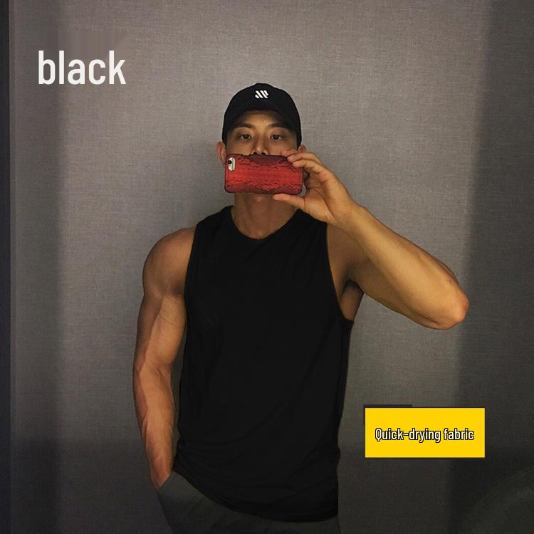 Мужская сетчатая спортивная майка без рукавов 4XL