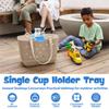 EVA Bag Top Storage Tray Beach Bag Cup and Phone Holder Outdoor Travel Camping Soft Waterproof Tote Bag Organizer Tray