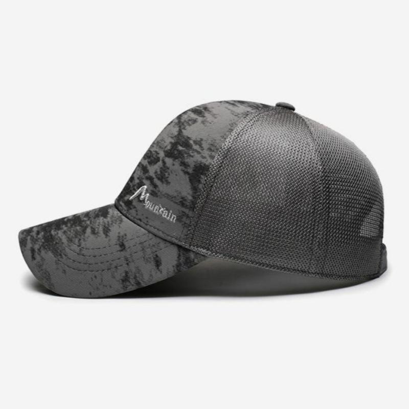 Northwood Men's Summer Quick-drying Breathable Mesh Baseball Cap Outdoor Sun Protection Visor Mesh Cap Peaked Hat