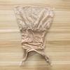 Butterflies And Flowers Patterned Lace Patchwork Oil Shiny High Waist Mini Skirt Collocation Hose Garter Belt For Stockings