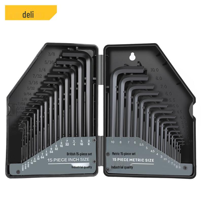 Deli DL230030 Professional 30-Piece Hex Key Set