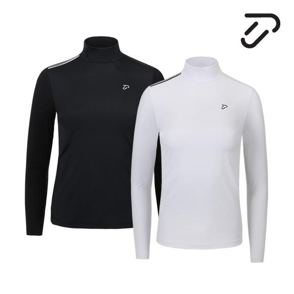 IAN POULTER DESIGN Women'S Mix Half-Neck Long-Sleeve T-Shirt - 3622-201-772