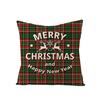 Linen Christmas Pillowcase Home Christmas Sofa Pillowcase Christmas