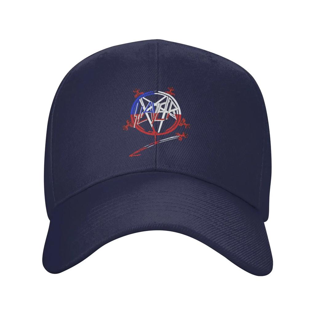 Personalized Red Logo Heavy Metal Rock Slayers Baseball Cap Outdoor Unisex Womens Adjustable Band Dad Hat Spring