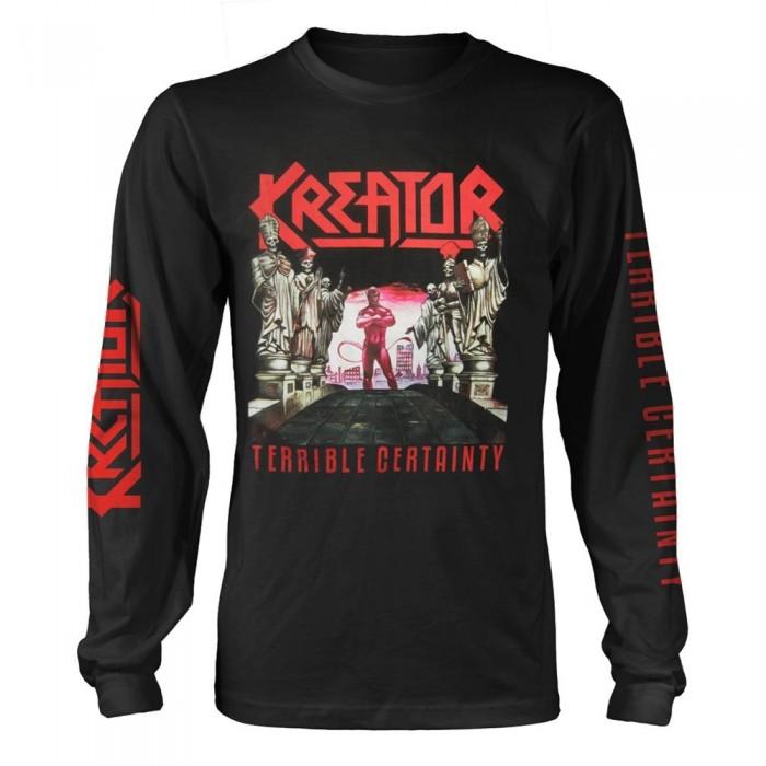 Kreator Unisex-Erwachsene Terrible Certainty Langarm-T-Shirt