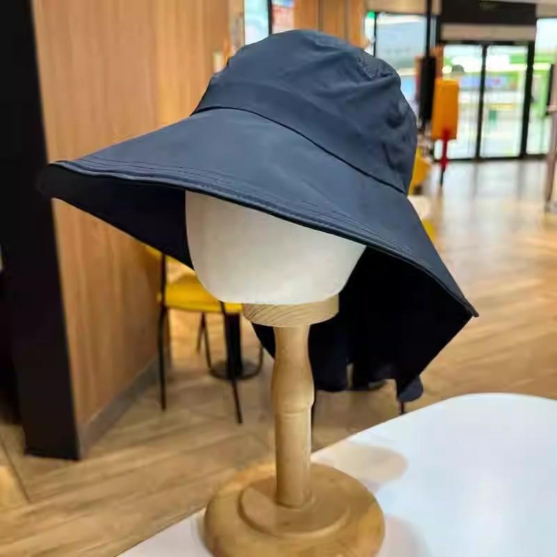 Fashionable Round Top Sun Hat For Women With Ice-cooling Sensation Breathable Fabric