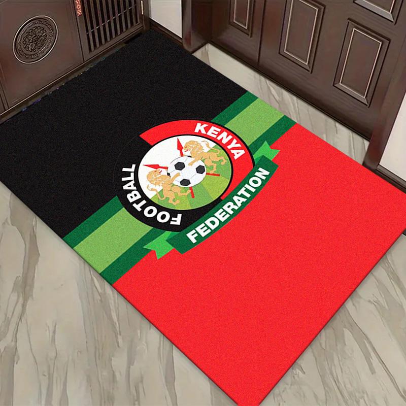 Football Kenya Carpet Rug for Living Room Bedroom Home Sofa Decoration,Kids play Non-slip Floor Mat