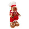 Gingerbread Man Figurine 36Cm Brown Made Of Polyester