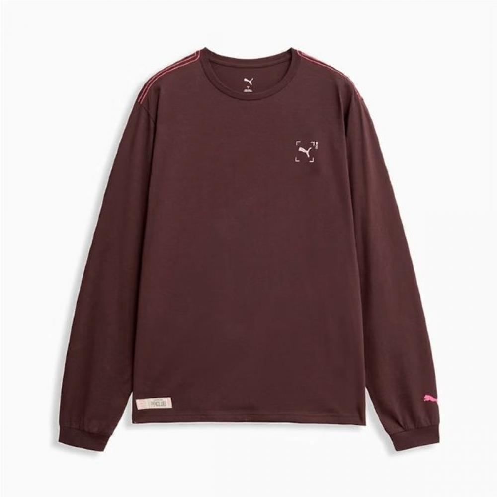 Puma Men S Long Sleeve Run Club Tee 529766 white/2XL