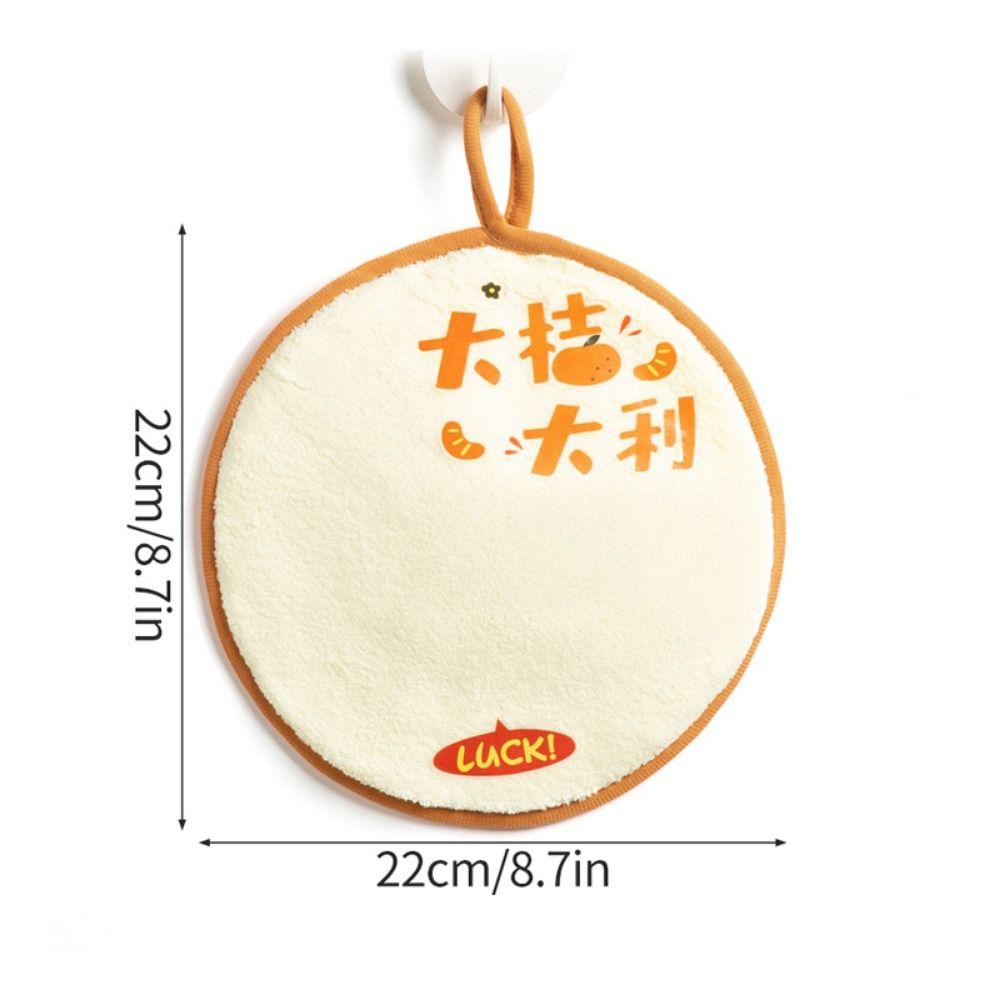 1Pcs Tableware Cleaning Small Towels Kitchen Bathroom Hanging Towel Durable Hand Towel
