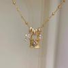 Titanium Steel Non-fading Small Waist Necklace Women's Summer Niche Design Accessories Collarbone Chain Pendant