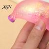 Soft Stress Ball Glitter Banana Sugar Slow Rebound Relief Clear Toy Squeeze Sensory Anxiety Relieving Simulated