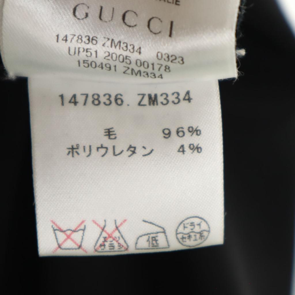 GUCCI made in Italy Midi length Tight Skirt 38 black Women Used
