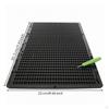 Braille Writing Board Rigid Hinged Office Black Supply