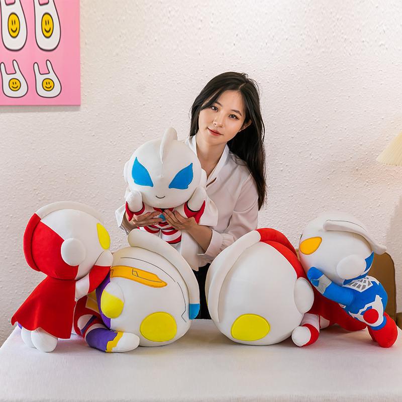 Ultraman Zero Plush Toy Cartoon Stuffed Dolls Bedroom Decoration Gifts Kids