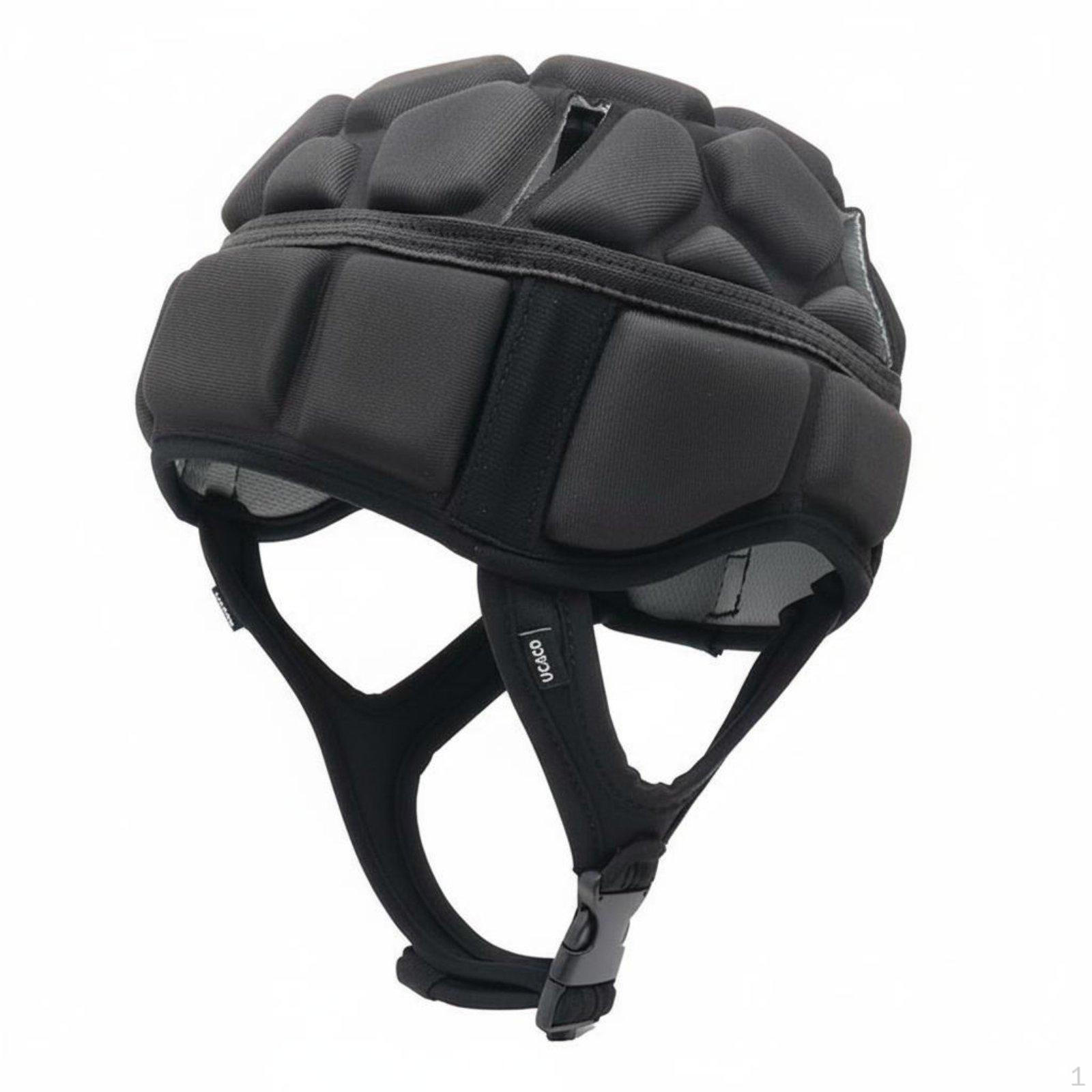 Pliable Headgear Helmet Versatile Padded Sports Head Cover Shock Absorbing Rugby Scrum Cap