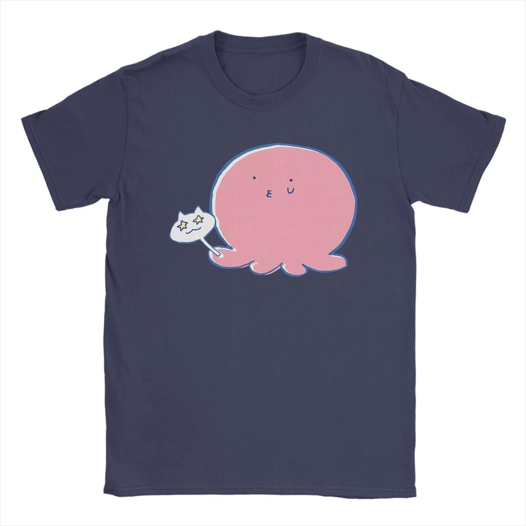 Takopii 2025 Anime Takopis ursprungliga synd Retro T-shirt Män Retro Ren Bomull T-shirts Sommar O-hals Fritids T-shirt Kläder