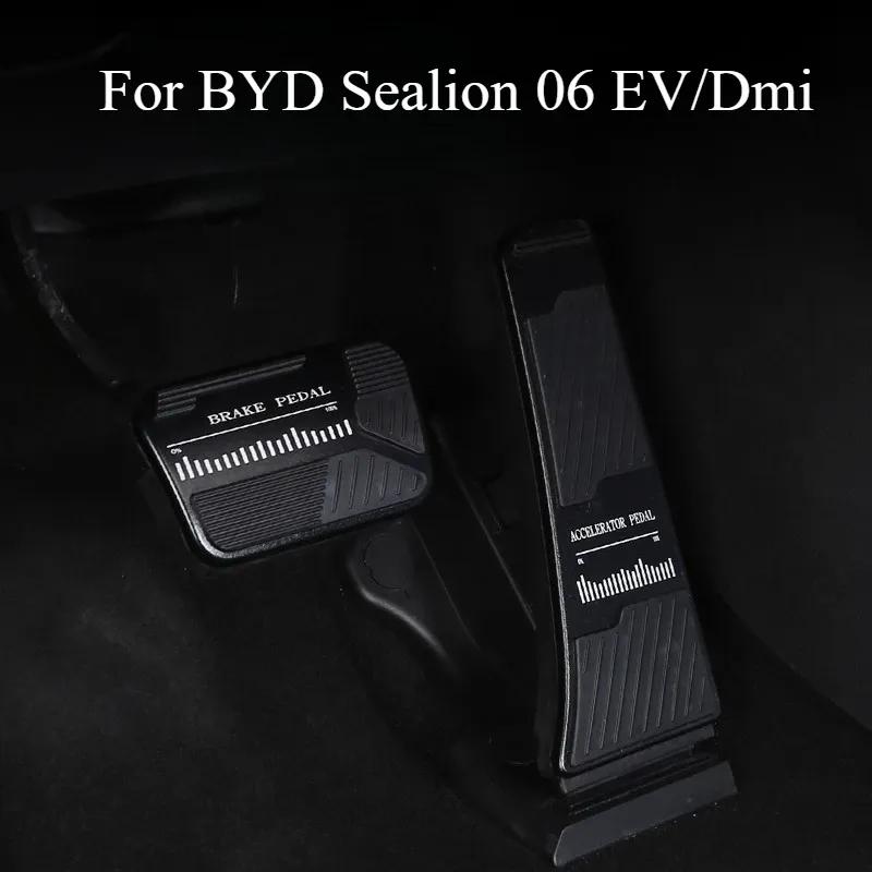 For BYD Sealion 06 EV/Dmi Accelerator Brake Pedal Special Non-slip Protective Cover Interior Modification Interior Accessories