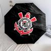 Corinthians2pattern, automatic folding umbrella, portable and foldable design, 8 ribs, a Christmas or birthday gift.