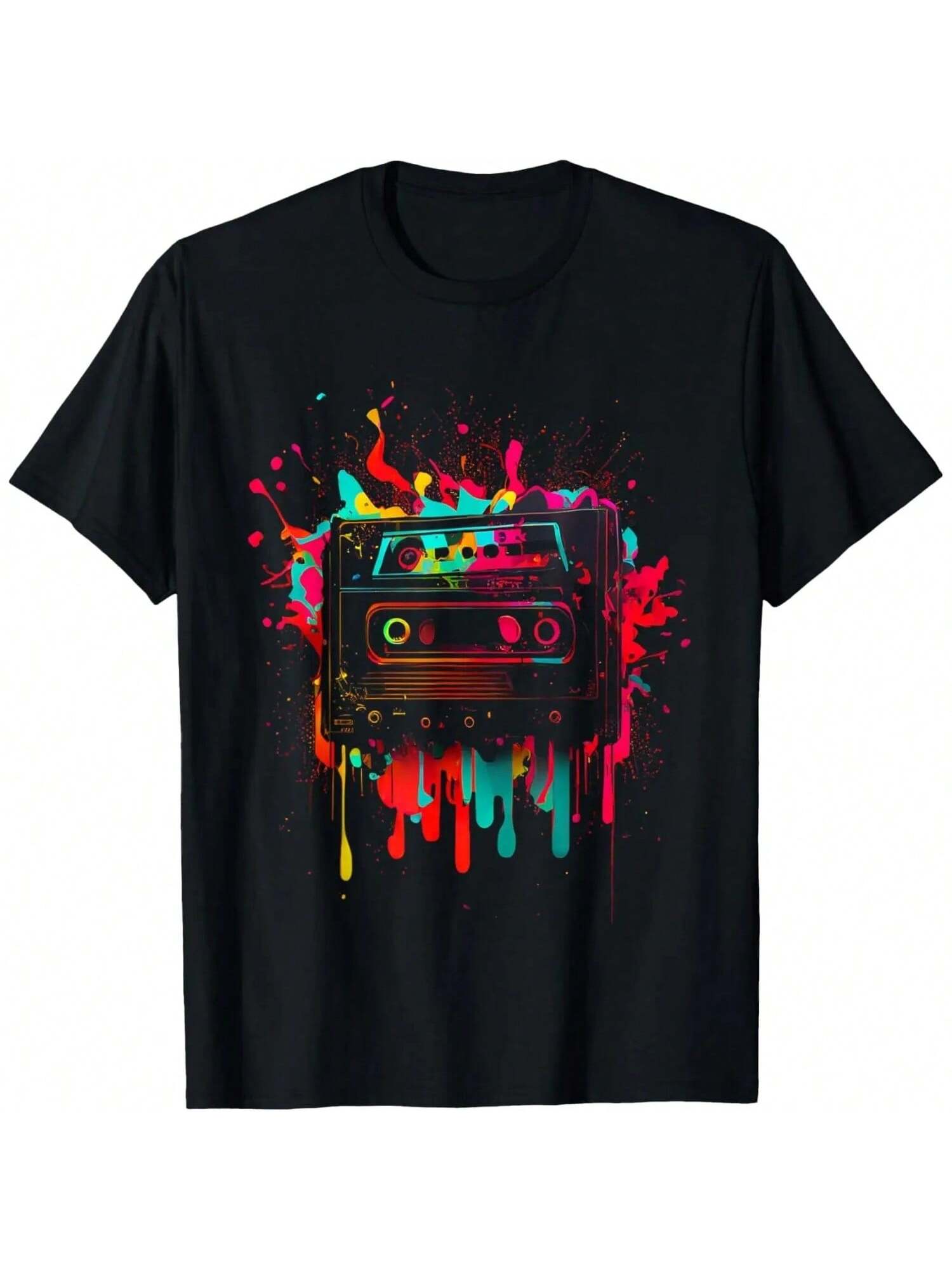 80s Vintage Retro Music Outfit 80s 90s Costume Theme Party T-Shirt S разноцветный