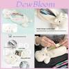 Hamster Island Plush Pencil Case With Large Capacity For Elementary School Students