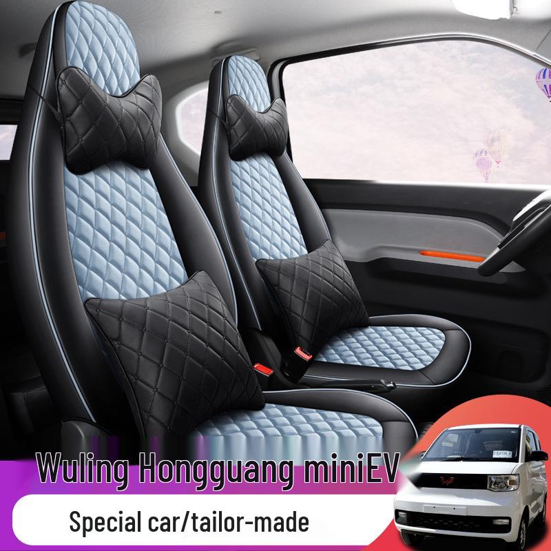 GRD Custom Full-Wrap Seat Covers for Wuling Hongguang MiniEV - Four-Season Protection