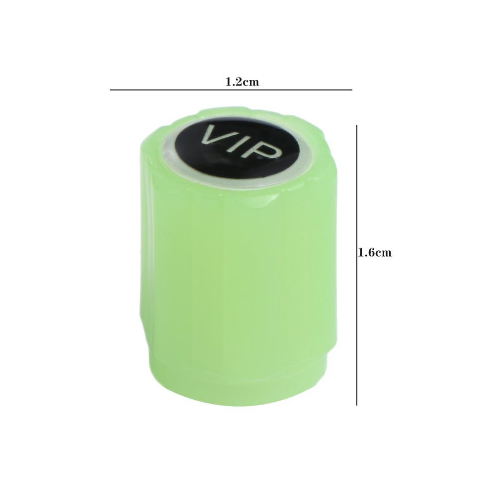 Tire Wheel Rims Tire Valve Stem Caps Tyre Stem Cover Stem Air Valve Caps Luminous Valve Cap