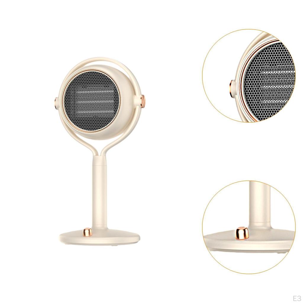 Electric Space Heater Compact Indoor for Living Room Home Office Desk Desktop