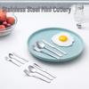 Children's Stainless Steel Mini Cutlery Set – Knife, Fork & Spoon (3-Piece)