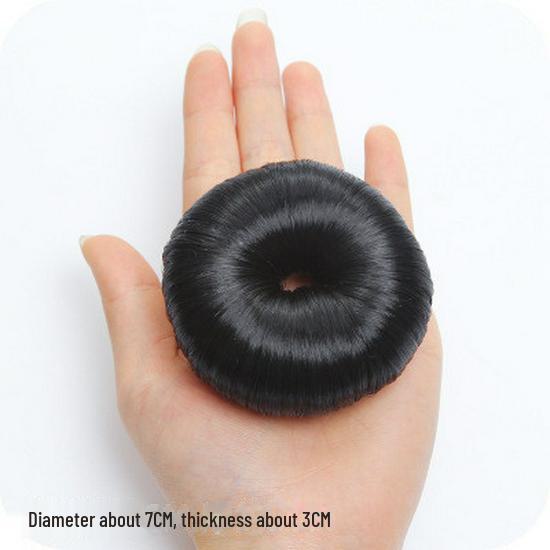 Donut Hair Curler: Flower Bud Hair Ring, Fluffy Braided In Large, Medium, Small Sizes