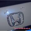 Honda Car Logo Crystal Rhinestone Sticker for Civic, Accord, Fit, XRV, Vezel, CRV, Jade.