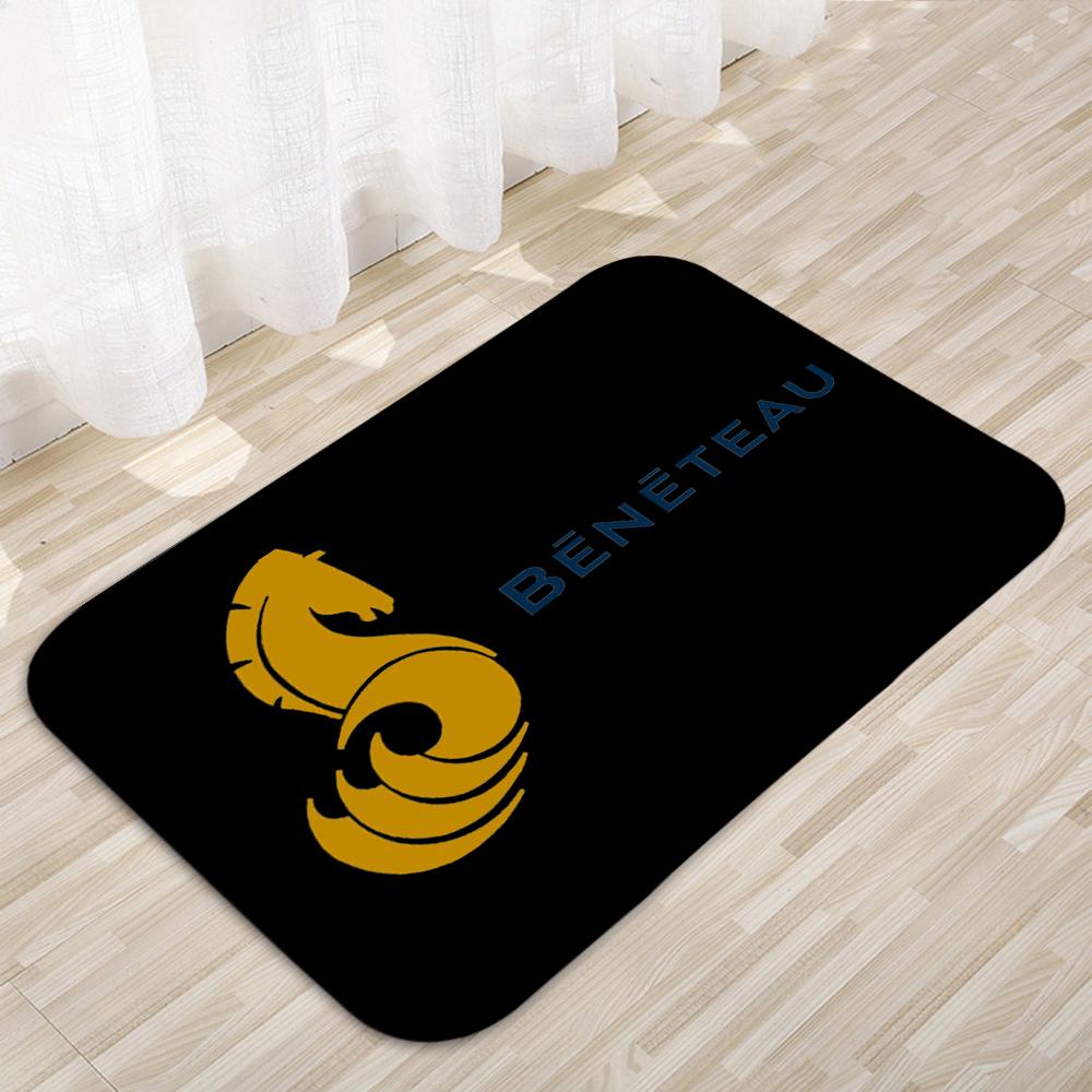 

Beneteau Yachts Floor Mats Home Rug Door Mats Modern Home Decor Carpet 077 40cmx60cm