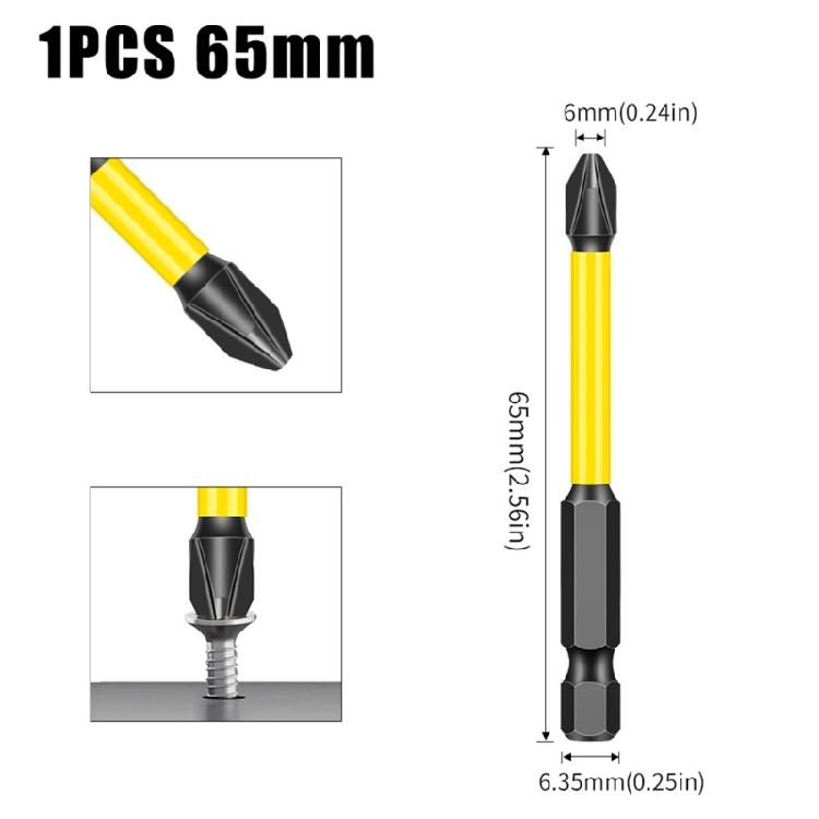 Power Drill Bits Magnetic Impact Drill Magnetic Screwdriver Bits Magnetic Antislip Screwdriver Bit Electric Drill Set