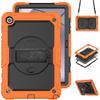 Heavy Duty Armor Rugged Tablet Case for Samsung Galaxy Tab A9 8.7inch 2023 SM-X110/X115/X117 with Pen Holder Hand Strap