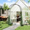 Garden Arch, Vintage Design, 125 X 37 X 230 Cm, Black