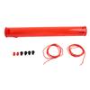 Horizontal Hanging Bird Feeder Transparent Hummingbird Feeder Tube for Terrace Garden Porch