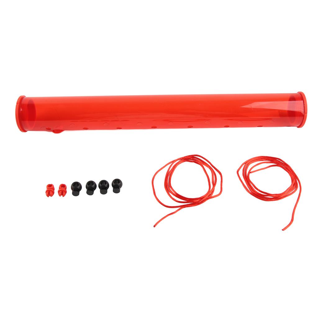 Horizontal Hanging Bird Feeder Transparent Hummingbird Feeder Tube for Terrace Garden Porch