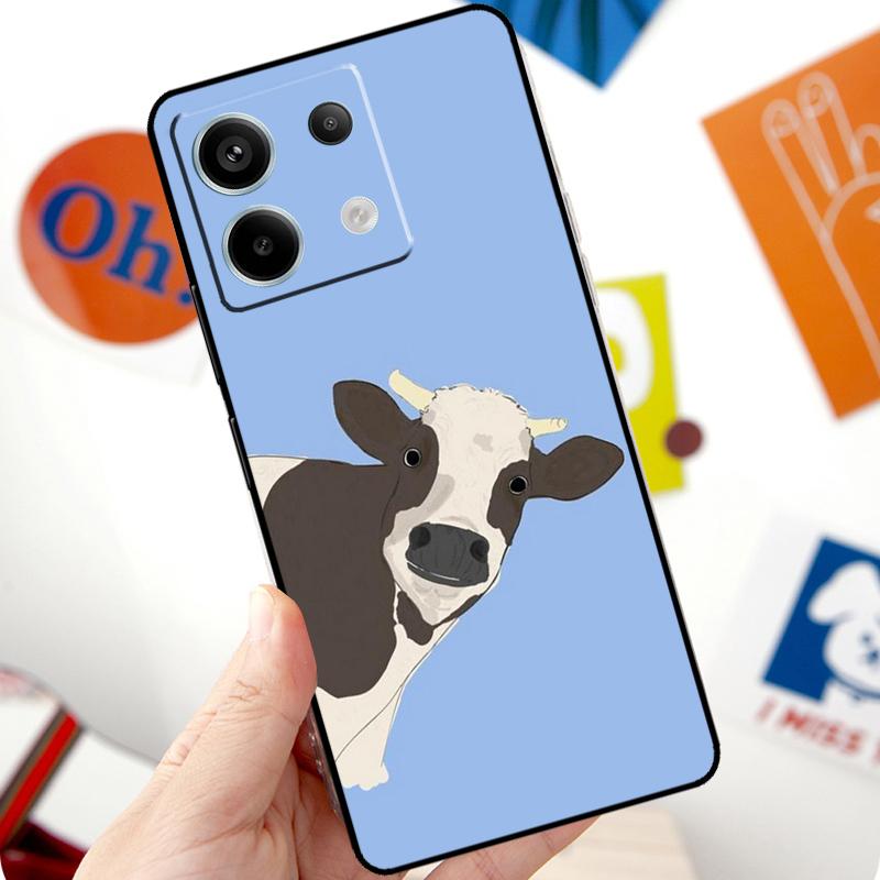 Cute Highland Cow Funda For Xiaomi Redmi Note 13 10 11 12 14 Pro 11S 12S Case For Redmi 15 12C 13C 14C 10C 15C