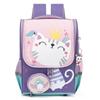Good Quality Grade1-2 Cartoon Primary School Backpacks for Girls Cute Cat School Bag Boys Dinosaur Kids Backpack