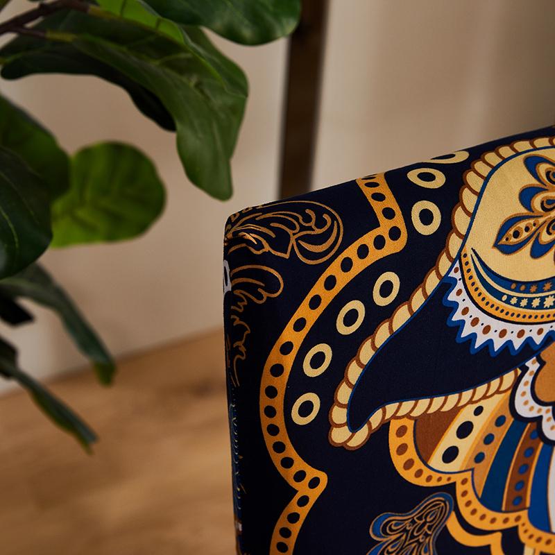 Four Seasons Universal Milk Silk Chair Cover Dust-Proof One Set Of El Conjoined Backrest All-Around Printing