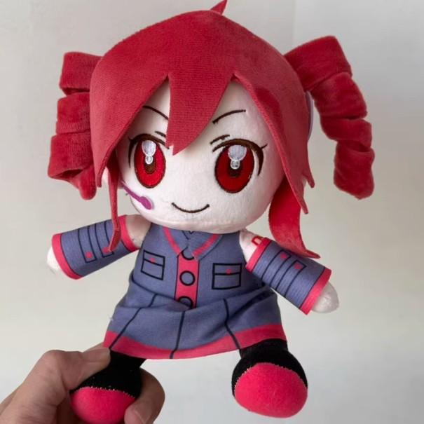 Cross-border Explosions  20cm Polyester Kasane Teto Anime Accented ACG Plush Fun Accompanying Emotional Doll Kids