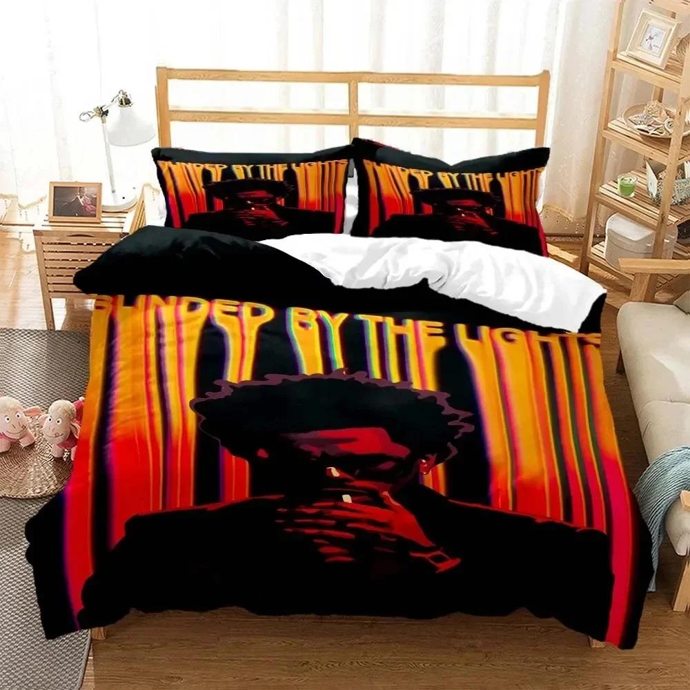 New XO The Weeknd Bedding Set Single Twin Full Queen King Size Bed Set Aldult Kid Bedroom Duvetcover Sets 3D Print Bed Sheet Set
