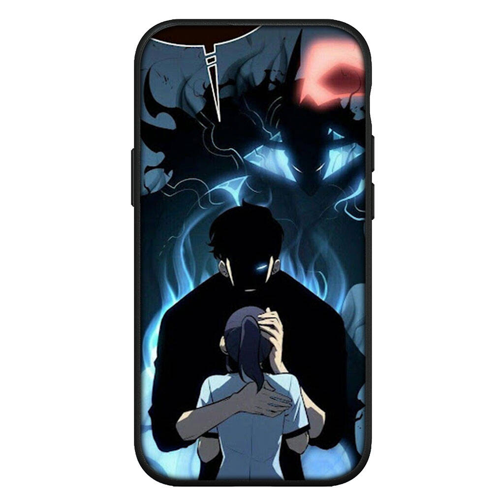 for Samsung Galaxy S25 S24 iPhone 17 16 15 Xiaomi Redmi Note 14 13 12 11 Plus Pro Max XR Phone Case Solo Leveling Sung Jinwoo Arise OPPO Huawei Cover