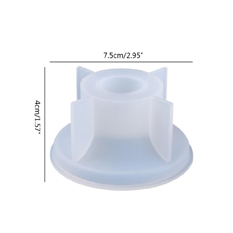 Tealight Candle Holder Resin Molds Succulent Planter Silicone Mold Epoxy Casting Mold for DIY Candlestick Jewelry Box